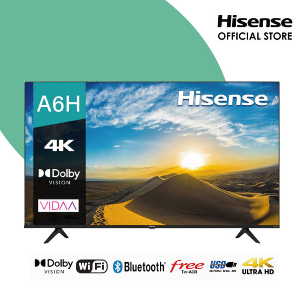 HISENSE - 43A6H 43 inch 4K UHD Smart TV